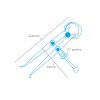 Modelcraft PDV6713-3 Inside Divider & Calipers (75mm)